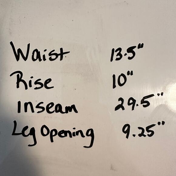 The Ragged Priest Jeans High Waist Pants Geometric Gold Cream 26 Boho Hippie - Picture 15 of 15